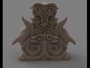 demonic throne Modèles 3D en vedette