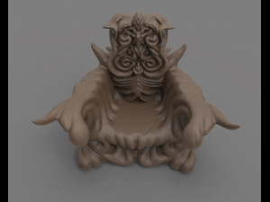 demonic throne Modèles 3D en vedette