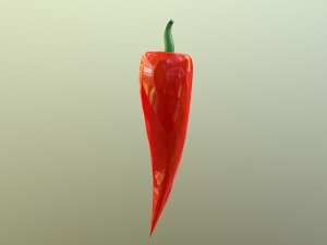 chili pepper 3D 模型