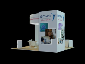 Booth Janssen 3D Model