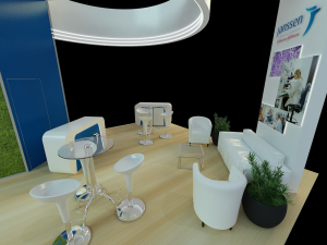 Booth Janssen 3D Model