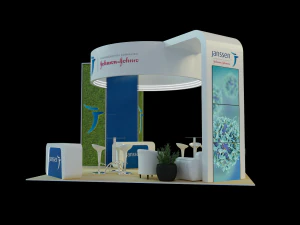 Booth Janssen 3D Model