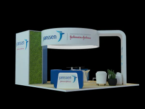 Booth Janssen 3D Model
