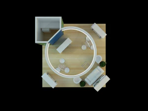 Booth Janssen 3D Model