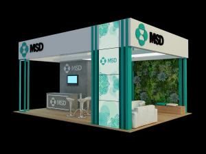Booth MSD 3D Model