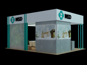 Booth MSD 3D Model