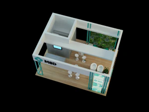 Booth MSD 3D Model