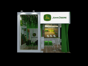 Booth Jonh Deere 3D Model