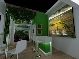 Booth Jonh Deere 3D Model