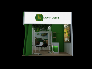Booth Jonh Deere 3D Model