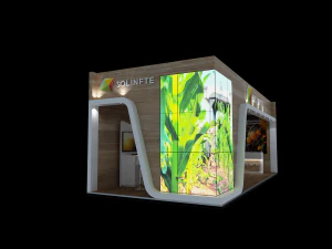 Booth SOLINFTEC 3D Model