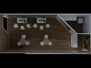 Booth SOLINFTEC Modello 3D