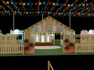 Booth So Joo - Saint John Fest 3D Model