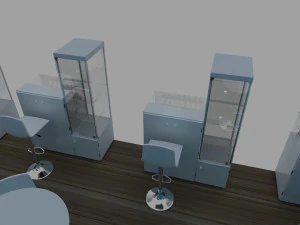 Booth Argentina 3D Model