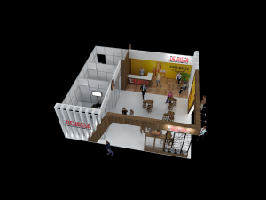 Booth Devassa Modelo 3D