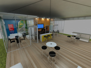 Booth VENEZA Modèle 3D