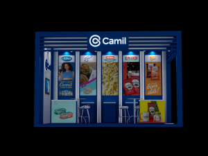 Booth Camil 3D Модель