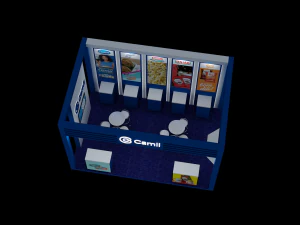 Booth Camil 3D Model