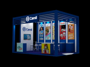 Booth Camil 3D Model