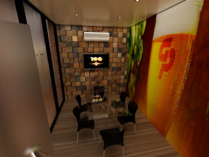 Booth Grupo Petrpolis 3D Model