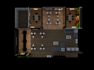 Booth Grupo Petrpolis Modelo 3D