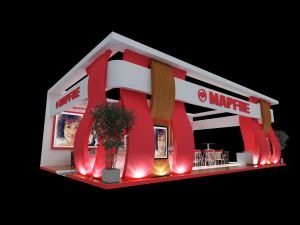 PAC 04 Booth Mapfre Modello 3D