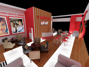 PAC 04 Booth Mapfre Modello 3D