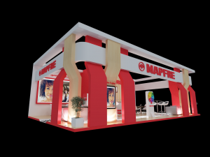 PAC 04 Booth Mapfre Modello 3D