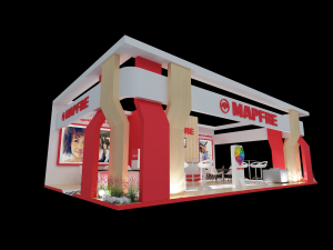 PAC 04 Booth Mapfre Modello 3D