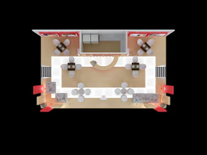 PAC 04 Booth Mapfre 3D Model