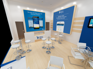 Booth Liberty 3D Model