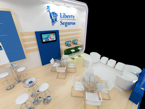 Booth Liberty Modelo 3D