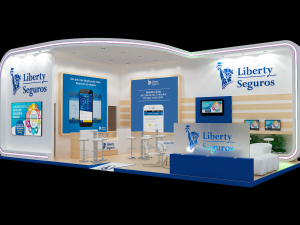 Booth Liberty Modelo 3D