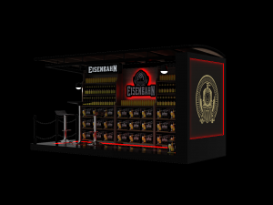 Booth HEISENBAHN 3D Model