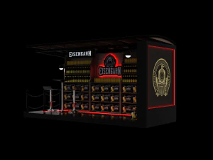 Booth HEISENBAHN 3D Model