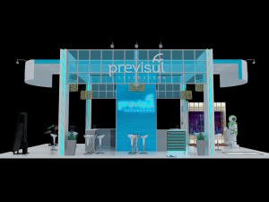 Pack 03 Booth Previsul 3D 모델