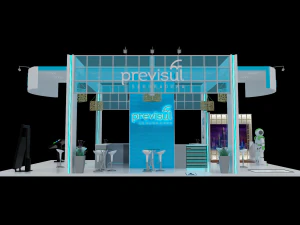 Pack 03 Booth Previsul 3D Model