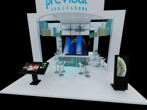 Pack 03 Booth Previsul 3D 모델