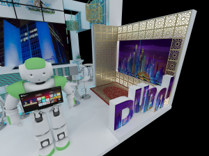 Pack 03 Booth Previsul 3D 모델
