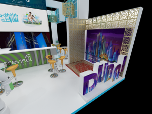 Pack 03 Booth Previsul 3D 모델