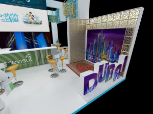 Pack 03 Booth Previsul 3D Model