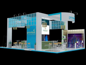 Pack 03 Booth Previsul 3D Model
