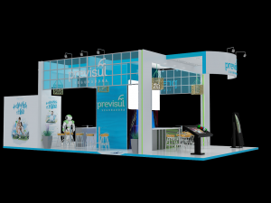 Pack 03 Booth Previsul 3D 모델