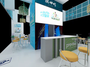 Pack 03 Booth Previsul 3D Model