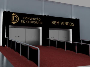 Est&aacute;gio de embalagem Modelo 3D