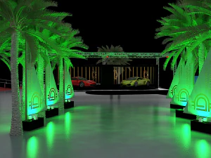 Pack Stage 3D Model