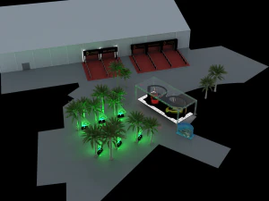 Pack Stage 3D Model