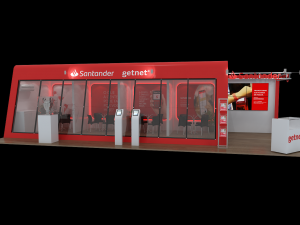 Pack 05 Booths Santander 3Dモデル