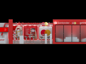 Pack 05 Booths Santander 3Dモデル