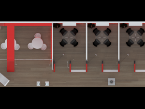 Pack 05 Booths Santander 3Dモデル
